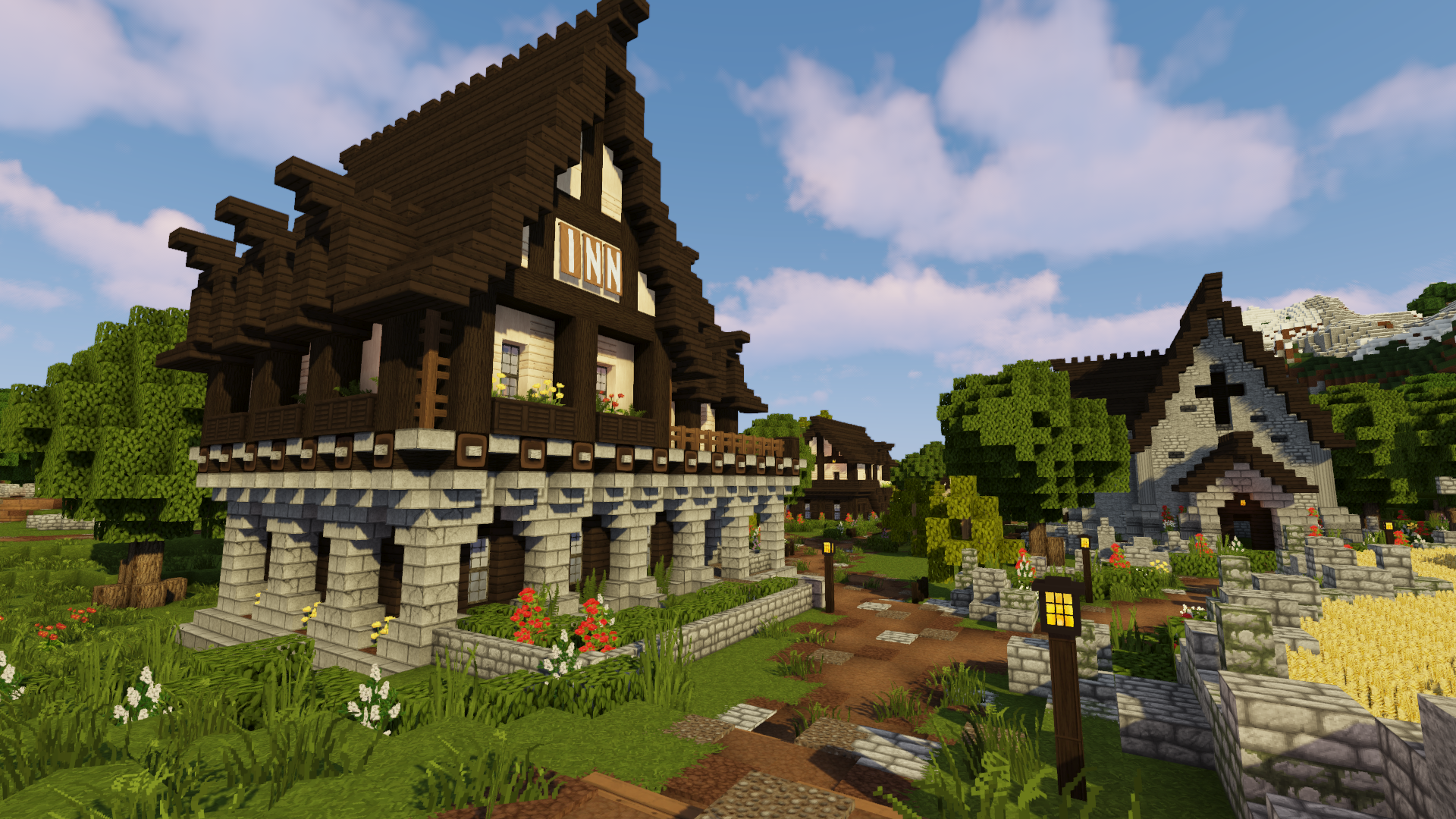 Minecraft: Large Medieval House 1.18