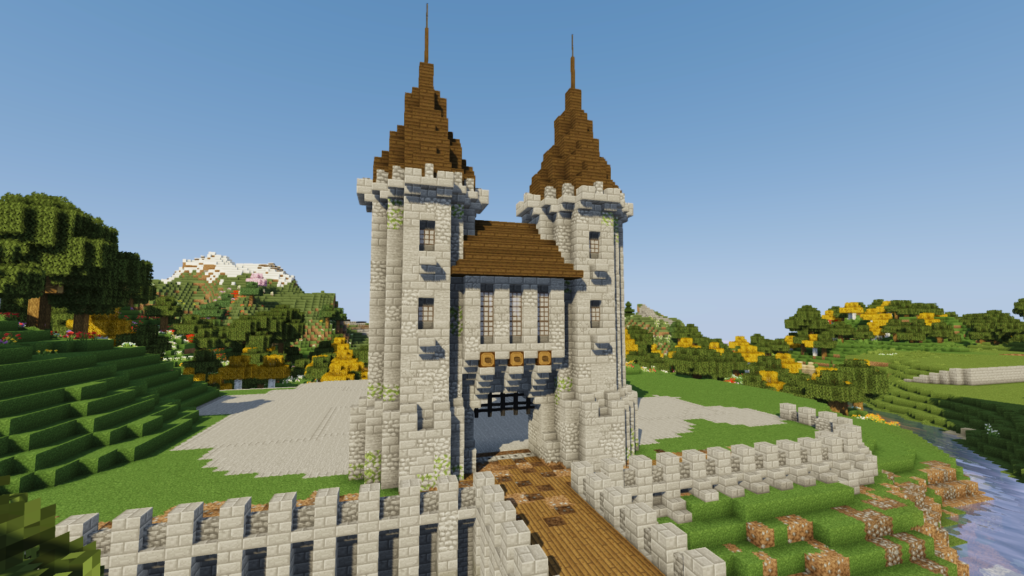 how-to-build-a-castle-minecraft-tutorial-medieval-castle-part-1