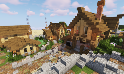 Minecraft 1.14 Village Transformation Timelapse - Part 2