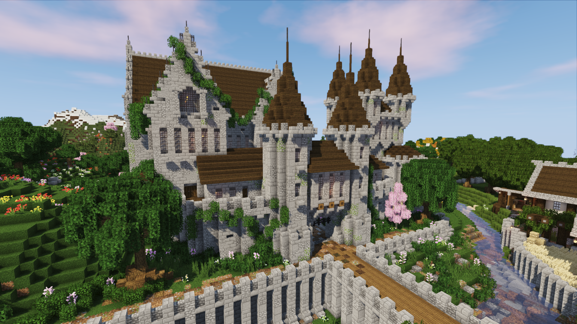 Minecraft castle ideas: 8 castles to build in 1.17