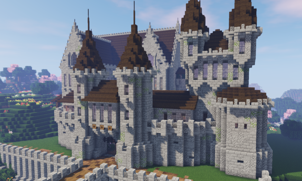 Minecraft: Large Medieval House 1.18  Minecraft mansion, Minecraft houses,  Minecraft house plans