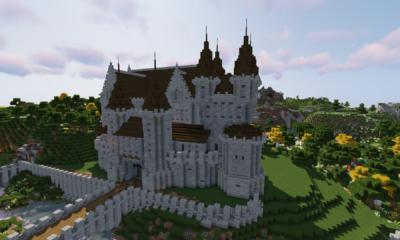 Minecraft Medieval Village With Castle World Download – BlueNerd