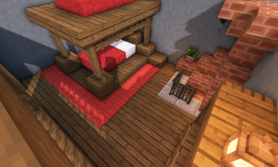 Minecraft: 5 Medieval Bedroom Designs Ideas For 1.14