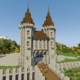 How To Build A Castle Minecraft Tutorial | Medieval Castle Part 1