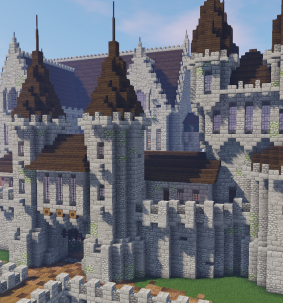Minecraft Medieval Village With Castle World Download – BlueNerd