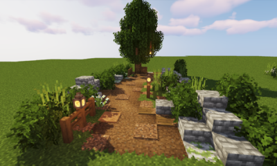 Minecraft: How To Make Pathways Look Amazing!