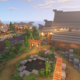Minecraft Timelapse: Transforming a Plains Biome into a Japanese Village