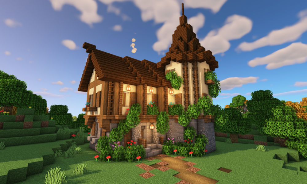 Minecraft: How to Build a Medieval House | Easy Medieval House Tutorial