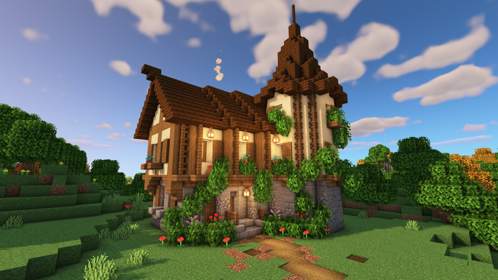 minecraft big house